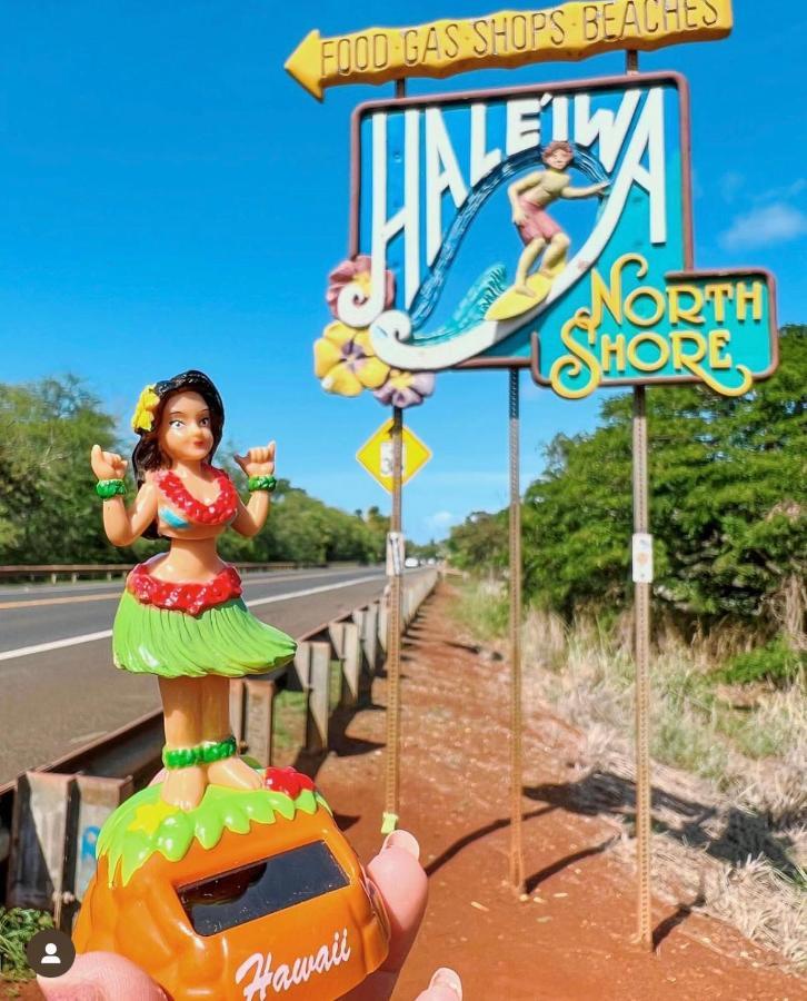 Cute Off Grid Glampsite With Wifi- 5 Min From Haleiwa Town Hotel Buitenkant foto